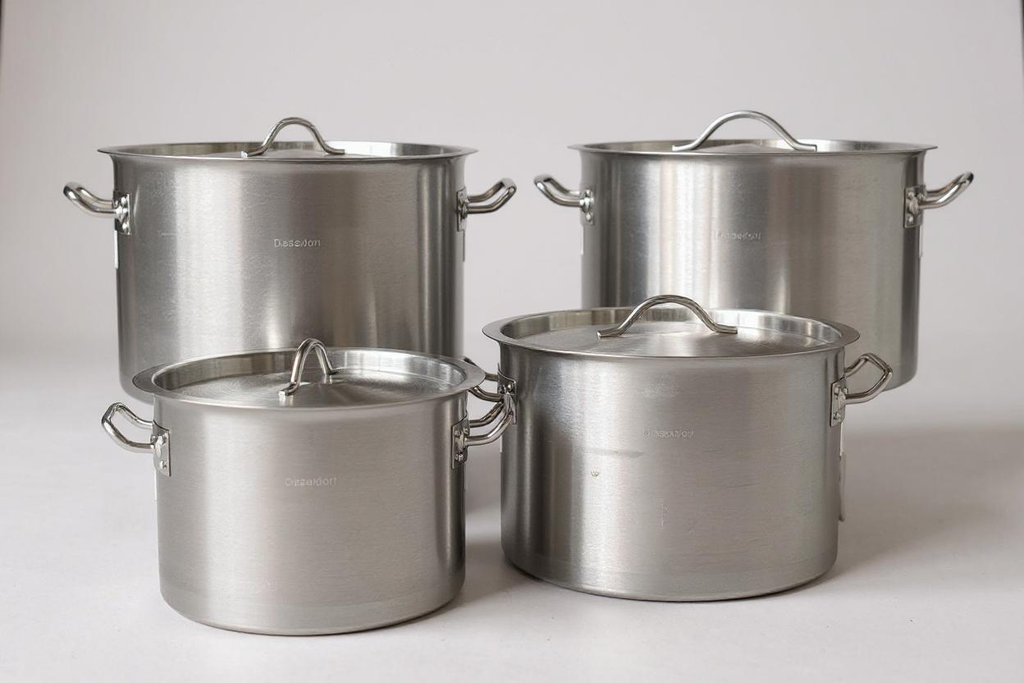 Casserole Pot 24L 38x25cm Stainless Steel Dusseldorf
