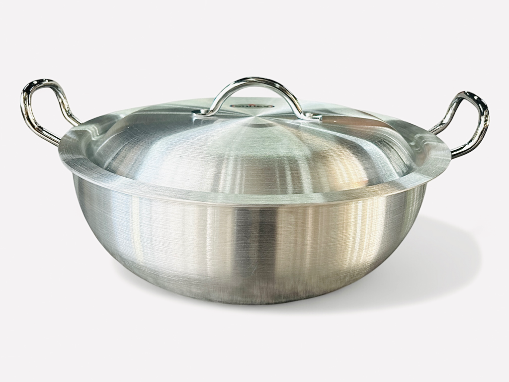 Karahi No.5 Pot 34x11.5Cm 7.5Lt Round Aluminum PBI725