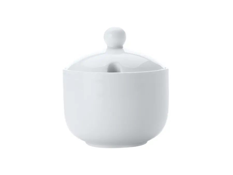 Sugar Basin & Lid Jumbo White Basics (11.5x8cm) - Maxwell & Williams P0147