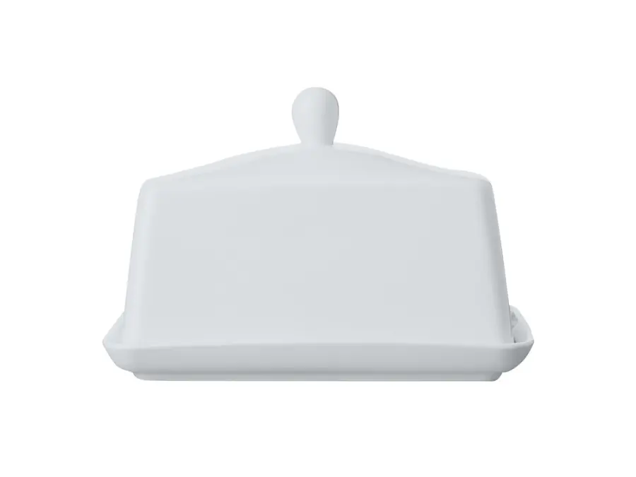 Butter Dish With Lid White Basics (15.5x10.5x8cm) - Maxwell & Williams DV0145