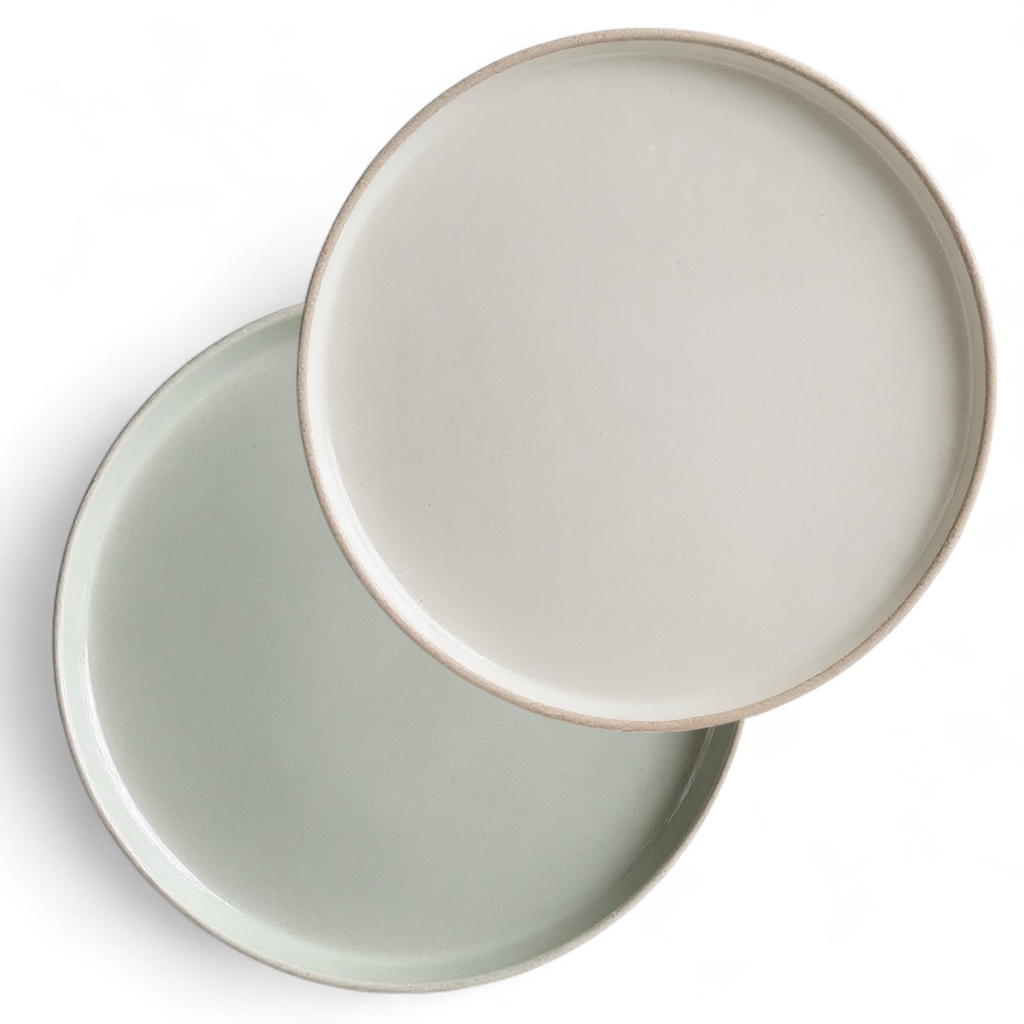 Plate 27cm Lipped Assorted Colours - SY-1102