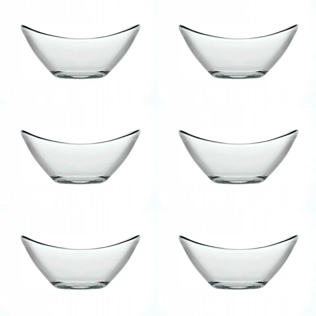 Bowl 6pc Set 143ml Boat (11x9.8cm) - Gastro 53962