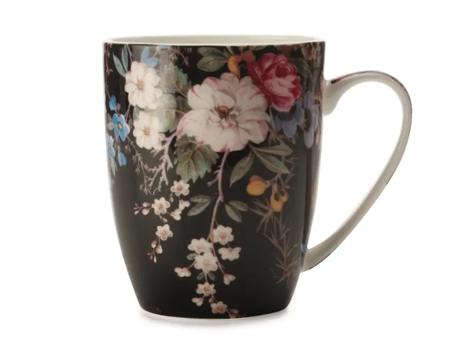 Mug 400ml Coupe Midnight Blossom William Kilburn - Maxwell & Williams WK01400 