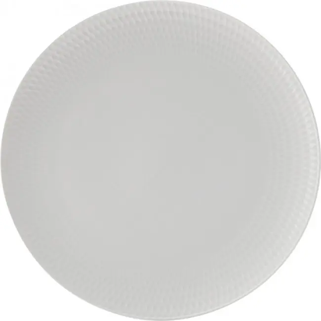 Plate 27cm Coupe Diamonds White Basics - Maxwell & Williams DV0022