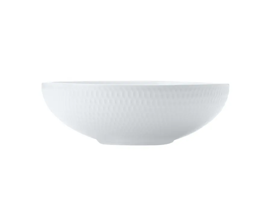 Bowl 18.5cm Coupe Diamonds White Basics - Maxwell & Williams DV0025