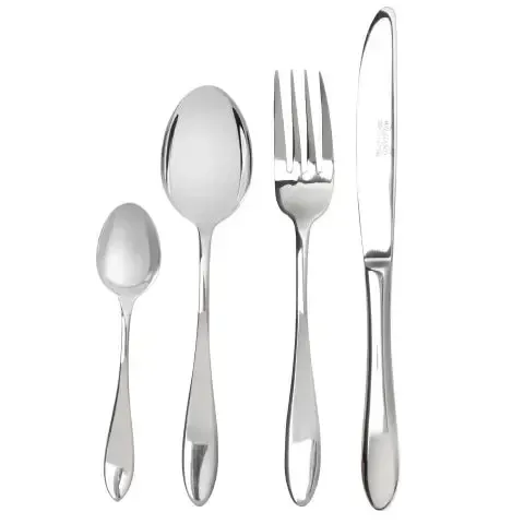 Cutlery Set 24pc Teardrop 18/10 Stainless Steel - Wilkinson Sword 06224