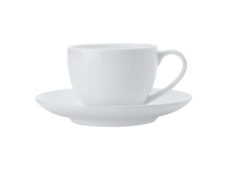 Cup & Saucer 120ml Demi Round Espresso Cashmere - Maxwell & Williams BC1891