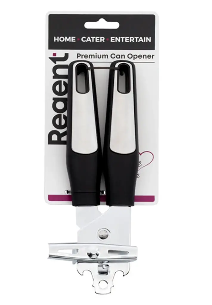 Tin Opener 22x8cm Stainless Steel with Black handle 12627