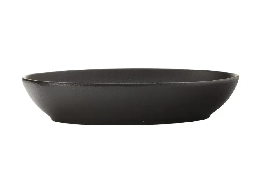 Bowl 30x20cm Oval Caviar Black - Maxwell & Williams AX0209