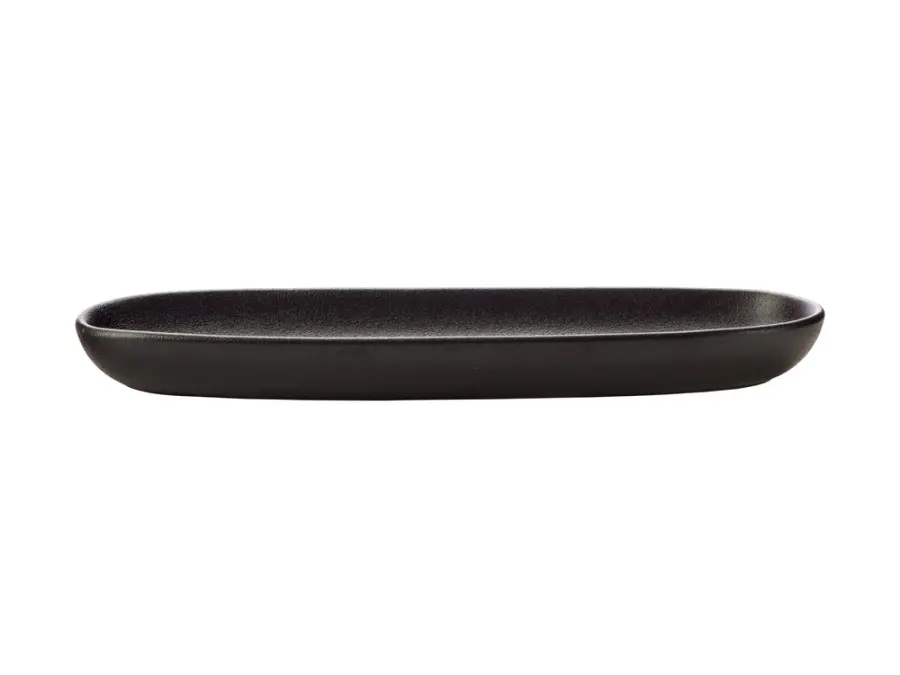 Platter 30x9cm Oblong Caviar Black - Maxwell & Williams AX0302