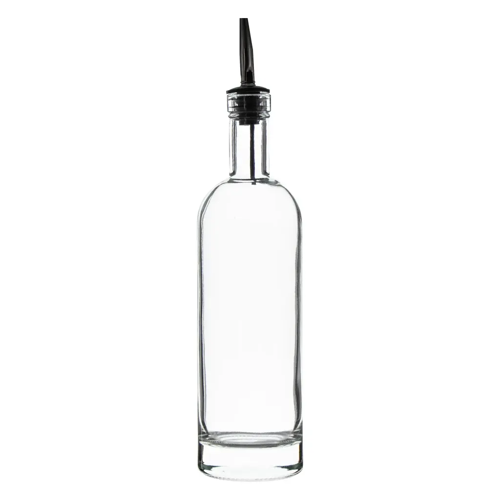 Oil/Vinegar 500ml Round Bottle With Heavy Base -  27173