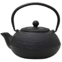 Teapot Cast Iron 600ml Tea Infuser Black 21750