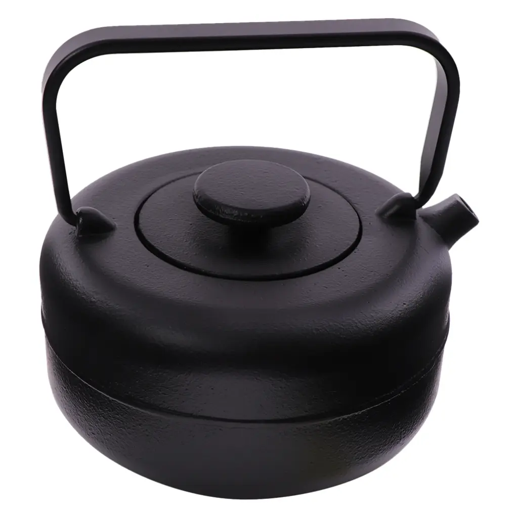 Teapot Cast Iron 850ml Nambu Tekki Style Tea Infuser Black 21746  
