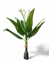 Artificial Plant 100cm Green Long Leaf Calla Lilly D-20 