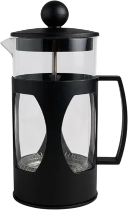 Coffee Plunger 600ml 27.5x8cm Black HSG-5432