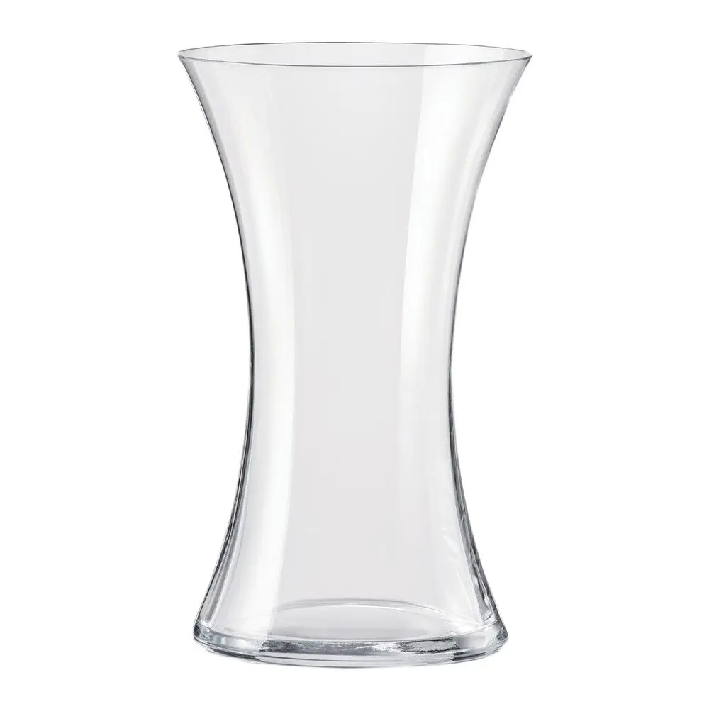 Glass Vase 40x19.5cm Waisted Clear VAS8240