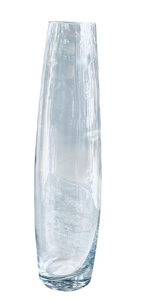Glass Vase 30x7Cm Tube Clear VAS30PD