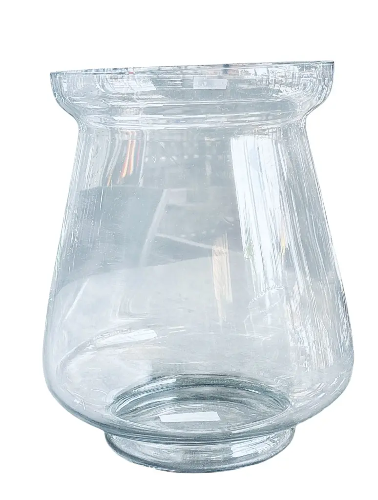 Glass Vase 25x18Cm Urban Clear VAS25DG