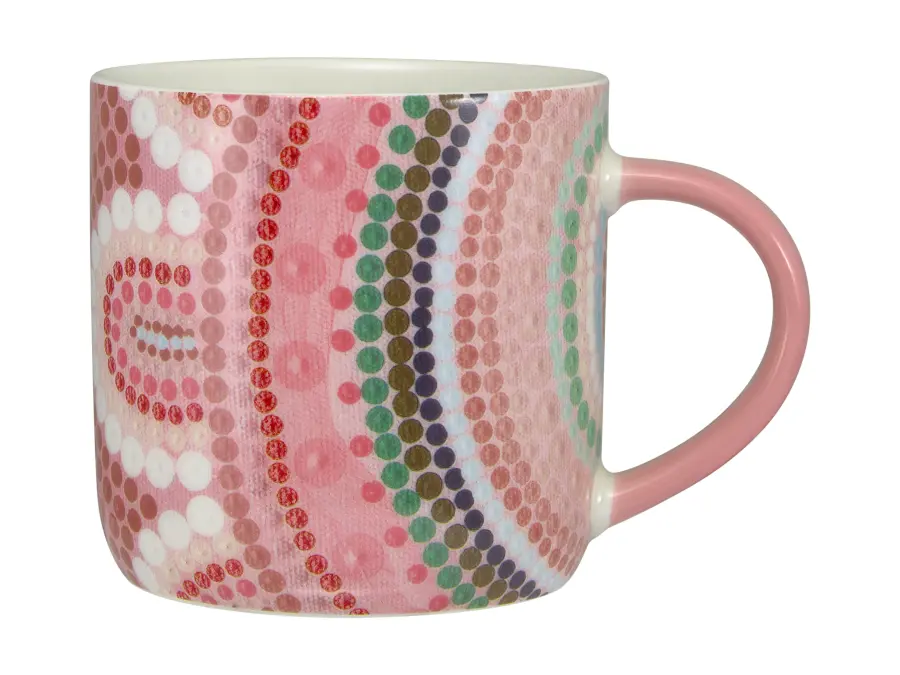 Mug 480ml Lou Martin Uplift Pink - Maxwell & Williams DX1437