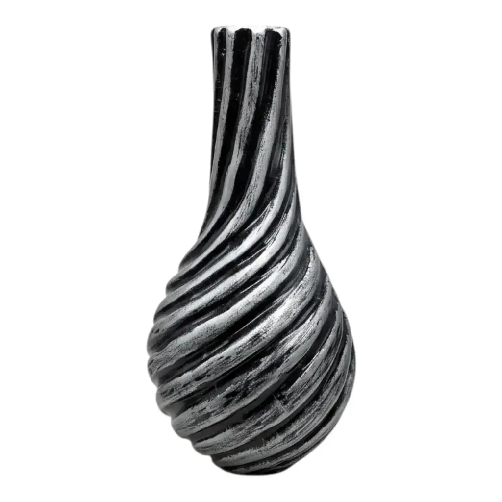 Vase AC 45cm (45x10cm) Pontsho - Metallic