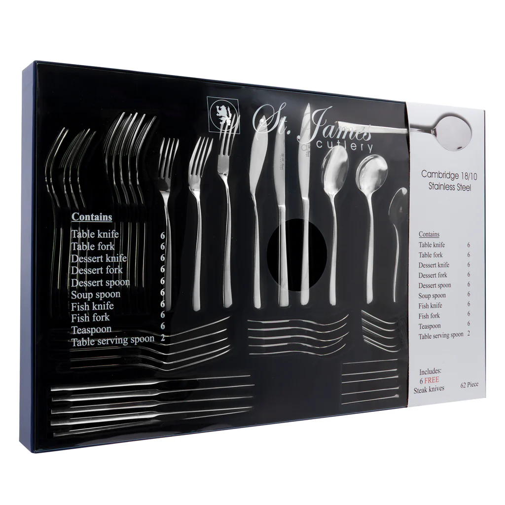 Cutlery Set 62pc Cambridge St. James - 53041