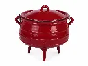 Potjie Pot 3-Leg Cast Iron Red - No.3
