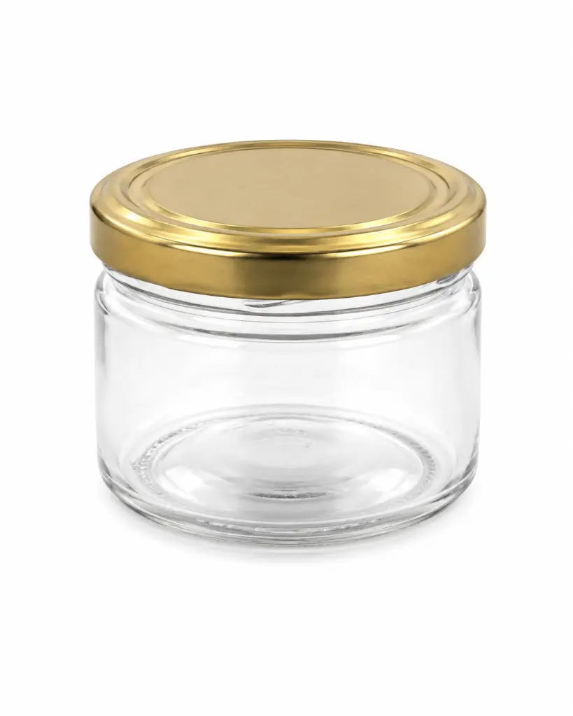 Glass Jar 225ml Salsa with Lid - JAR170
