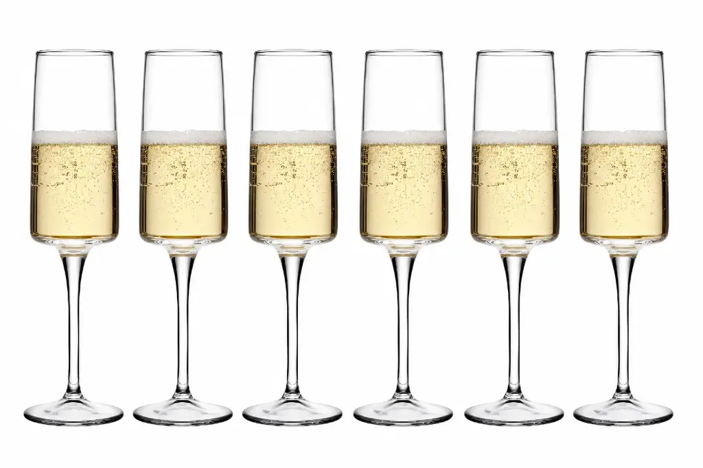 Champagne Glass 6pc Set 190ml - Iconic 440487