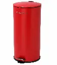 Dustbin 30L Round Metal Pedal Bin - Enzo Collection