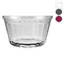 Bowl 1lt Americano with Plastic Lid Assorted Colours - 26052