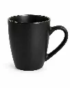 Coffee Mug 380ml Solid Assorted Colours with Bronze Rim - CU319GDR