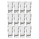 Shooter Glass 12pc Set 50ml Double Shooter / Tequila -10274