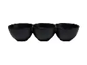 Bowl 3 Division 30x11x6.5cm Black Caviar - Maxwell & Williams AX0769