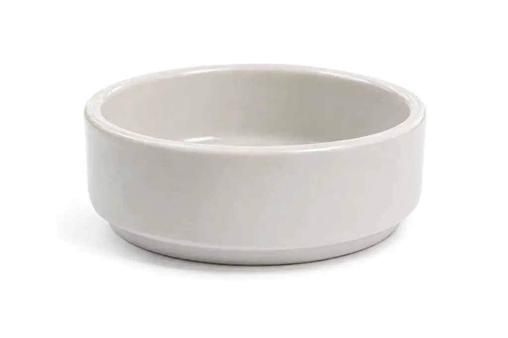 Butter & Sauce Dish 7.5x3cm White Porcelain – Continental