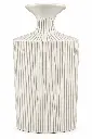 Vase AC 35cm (35x22x10cm) Kora Ribbed Vase - Base