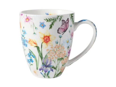 Coffee Mug 390ml Coupe Fluttering Meadow - Maxwell & Williams RR0144