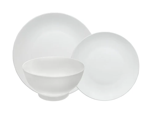 Dinner Set 12pc Dynasty Coupe White Basics - Maxwell & Williams WBA0152