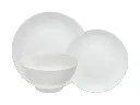 Dinner Set 12pc Dynasty Coupe White Basics - Maxwell & Williams WBA0152