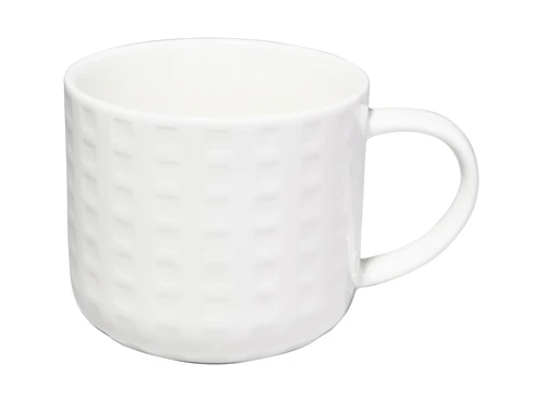 Coffee Mug 440ml Grid White Basics - Maxwell & Williams RR0161