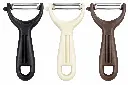 Peeler Y-Type Plastic Handle with Steel Blade Assorted Colours - 103