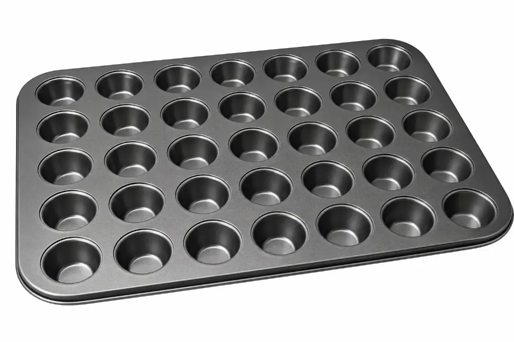 Muffin Pan 35 Cup (35x26x1cm) Cup Size (3x1cm) Carbon Steel - Baking Essentials - 006 