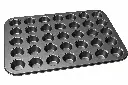 Muffin Pan 35 Cup (35x26x1cm) Cup Size (3x1cm) Carbon Steel - Baking Essentials - 006 