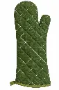 Oven Mitt 40x15cm Quilted Green Premium - Kitchen Essentials 573