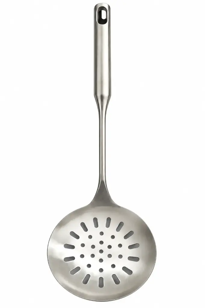 Skimmer 36cm Round Handle Matt Stainless Steel - FCX-14