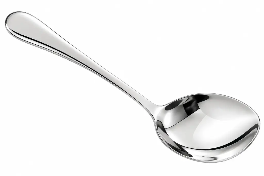 Salad Spoon 26cm Teardrop Polished Stainless Steel - SYDS-151