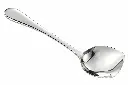 Serving Spoon 25cm Teardrop Square Tip Polished Stainless Steel - SYDS-150