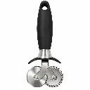 Dough Cutter 2 Way 35mm Crimped & Plain Pastry Cutting Wheels - Baking Essential 