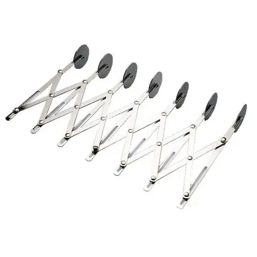 Dough Cutter 7 Wheel Plain - Baking Essentials - 1007