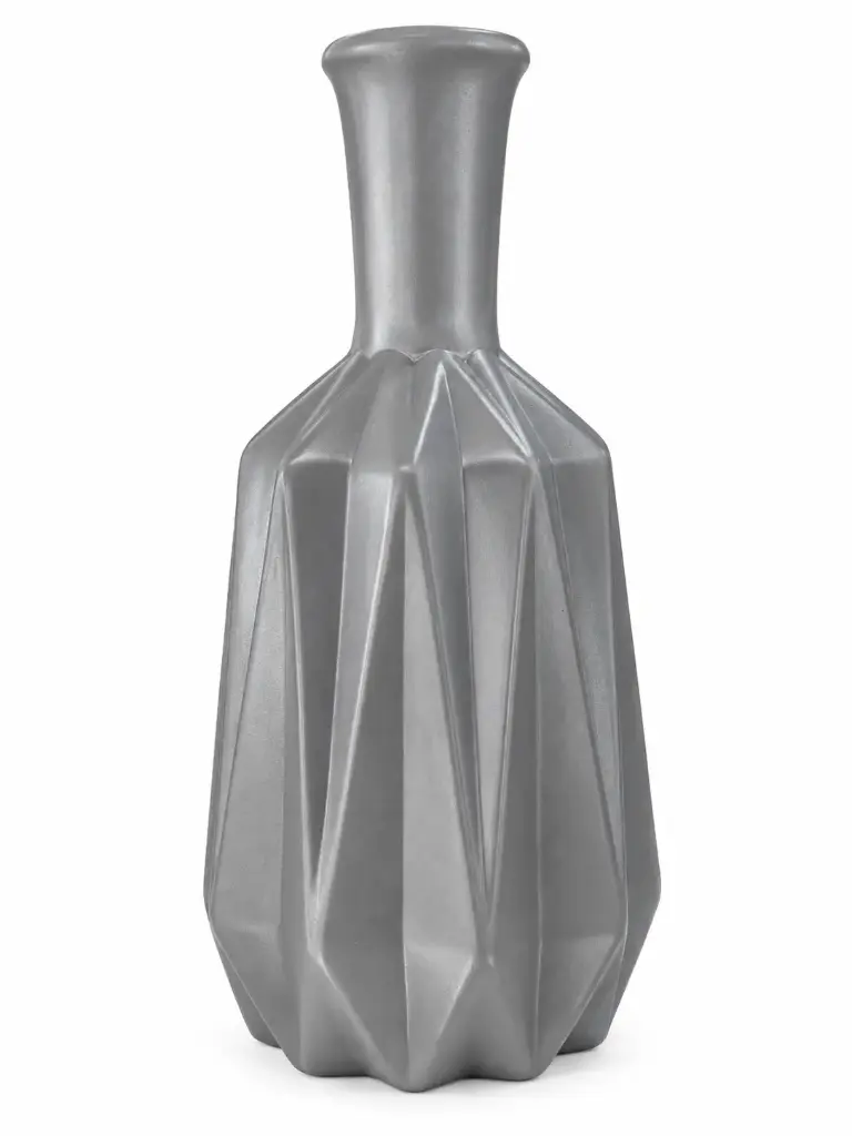 Vase AC 29cm (29x11cm) Laaiqah Narrow with Neck - Metallic