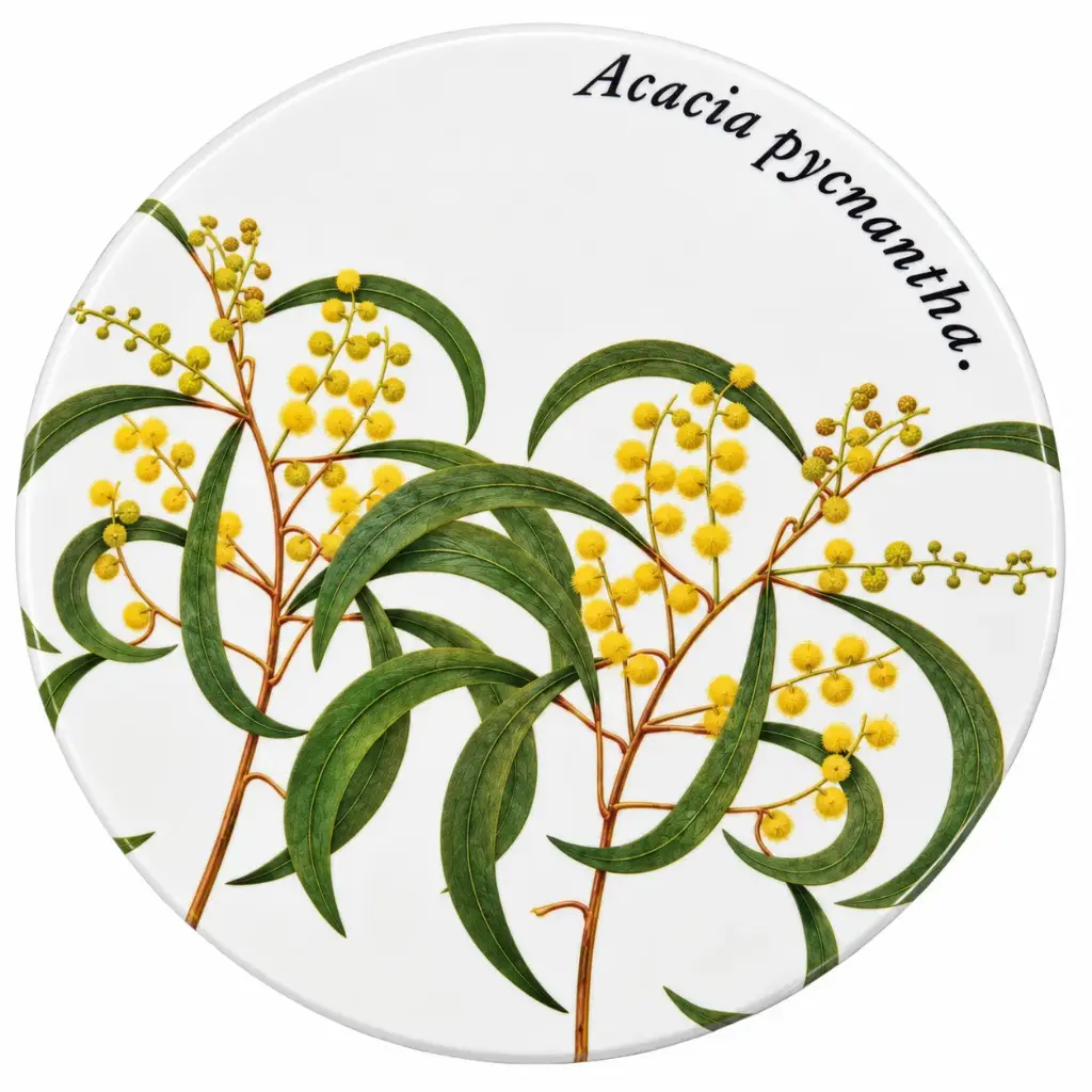 Coaster 9.5cm Botanic Gardens Acacia Pycnantha - Maxwell & Williams DU0144